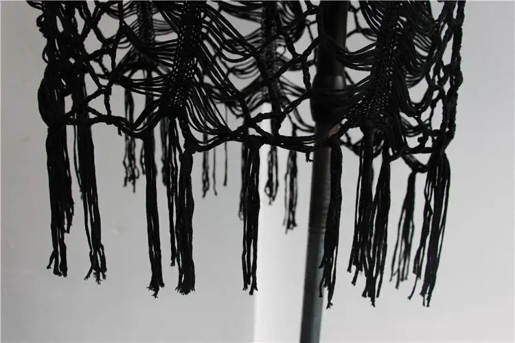 Женское летнее платье 2017 сексуальное открытое женское пляжное с кисточками