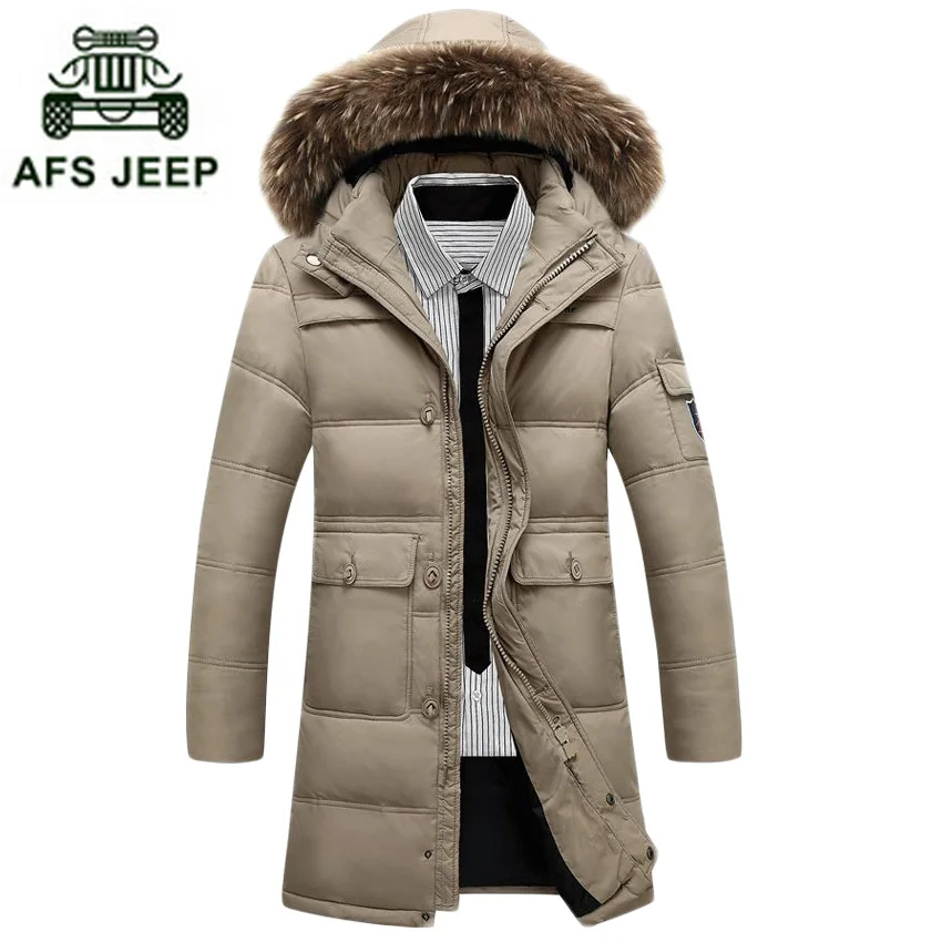 Бесплатная доставка 2018 Новый пуховик зимняя куртка мужская высокое качество с