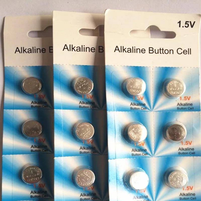 Высокое качество AG10 кнопки сотового монет Батарея 1.5 В LR1130 SR1130 LR54 SR54 389 G10 для часы