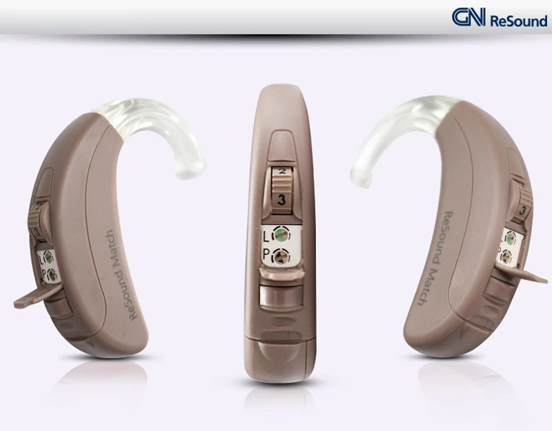 Gn Resound цифровой BTE звуковой слуховой аппарат матч ma2t80-V w Перезаряжаемые батареи и Зарядное устройство 3-CH ушной слуховой аппарат усилители