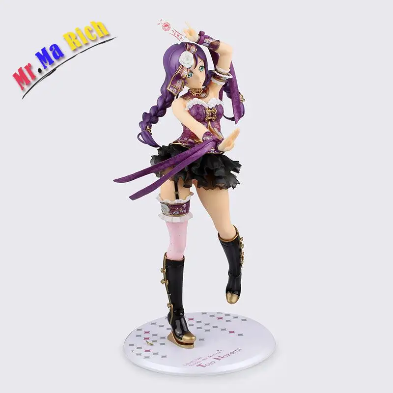 Новое поступление японского аниме фигурка Lovelive Nozomi Tojo Таро стоящая Ver ПВХ 22 см