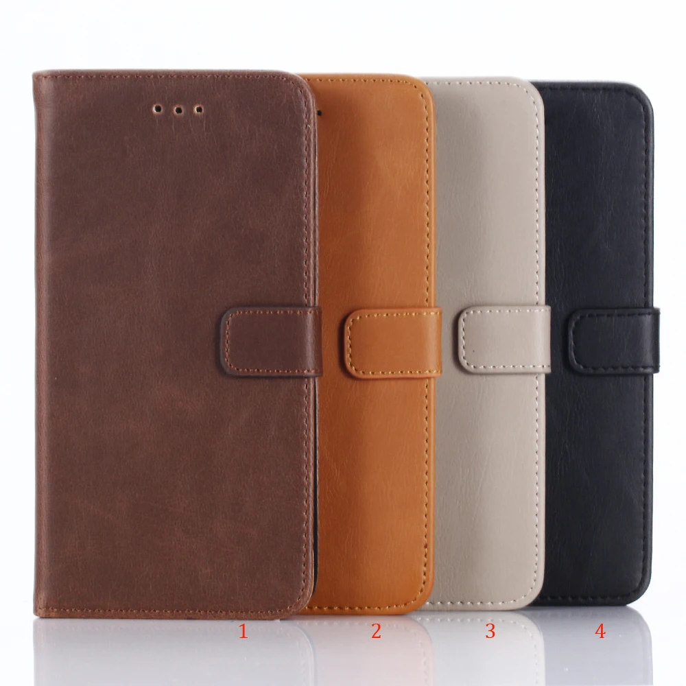 30pcs/lot For Sharp X1 Book Style Leather Case Crazy Horse Stand 3 Card Slots Vintage | Мобильные телефоны и аксессуары