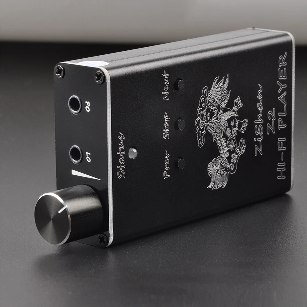 Wooeasy DIY MP3 Zishan Z2 плеер без потерь Музыкальный HiFi музыкальный Поддержка усилителя