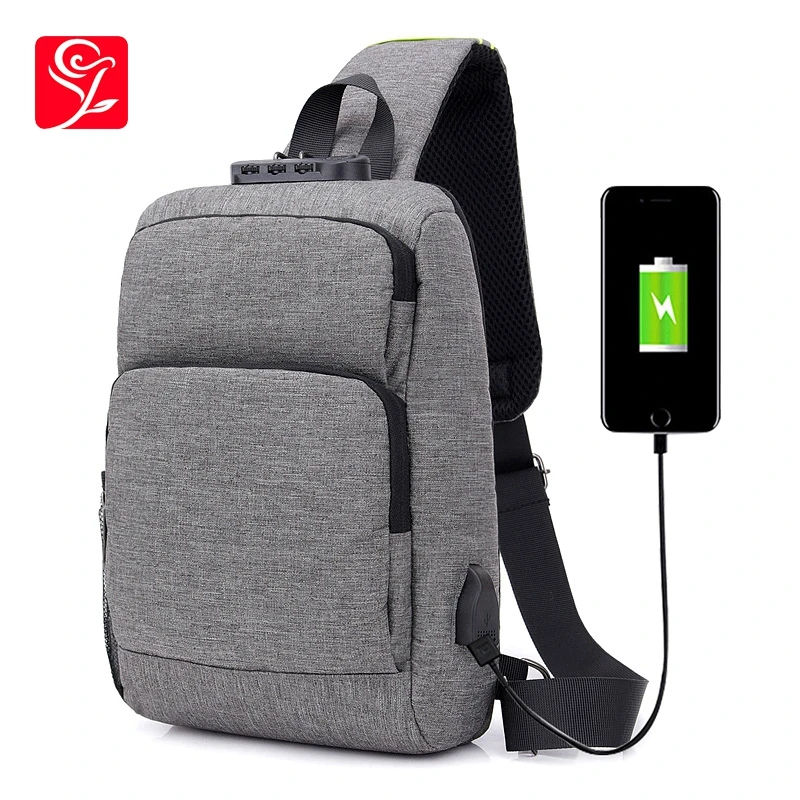 Противоугонный пароль сумка usb зарядка Мужской рюкзак повседневные сумки на