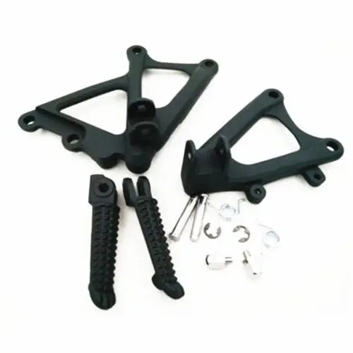 

Мотоцикл передний наездник подножки кронштейны для Yamaha 2003-2010 YZFR6 черный