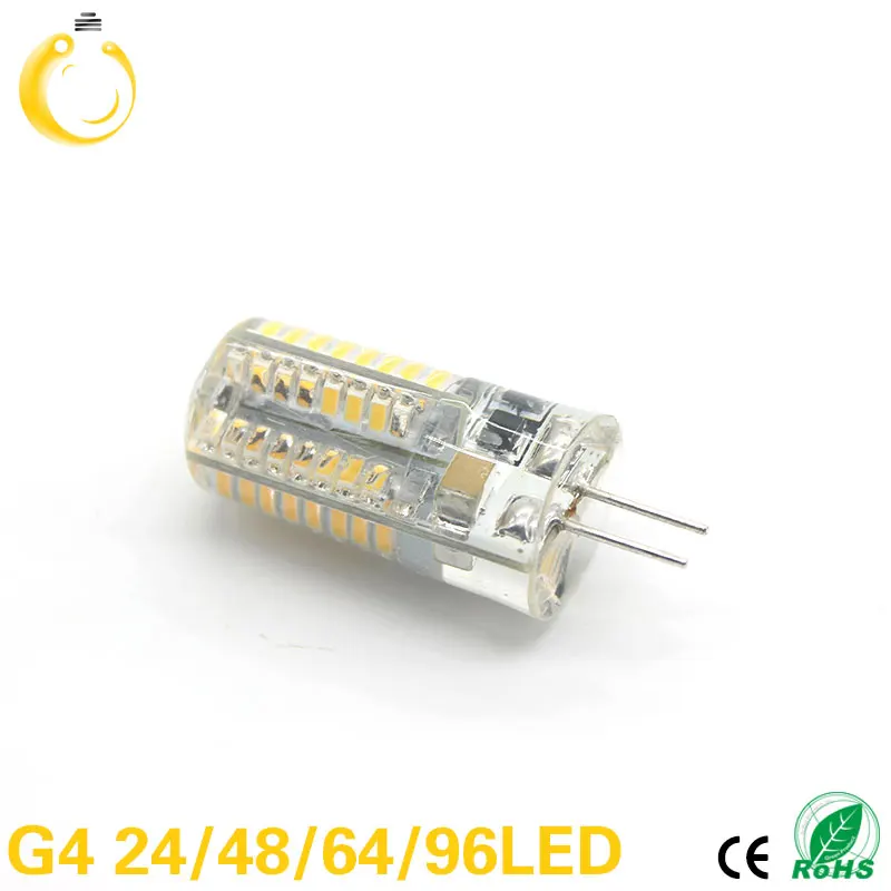 1 шт низкая цена светодиодный лампы SMD 3014 Светодиодный G4 светильник 3 Вт 7 9W12W DC12V
