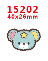 PR-15202 DIY принадлежности для рукоделия мультяшный персонаж плоский задний Плоские наклейки 30 шт. PR-15202-15438 - Цвет: PR-15202