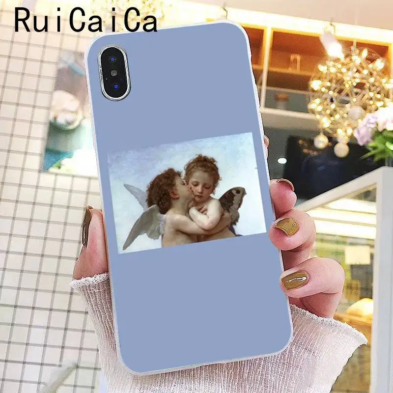 Ruicaica отличное искусство эстетическое Ван Гог ангелы аниме резиновый чехол для