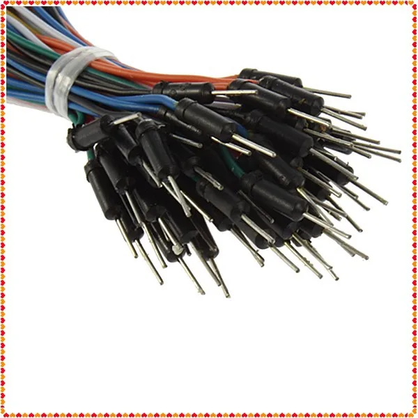 65 шт макетная Перемычка кабеля смешанный цвет мужчин и мужчин Solderless гибкий