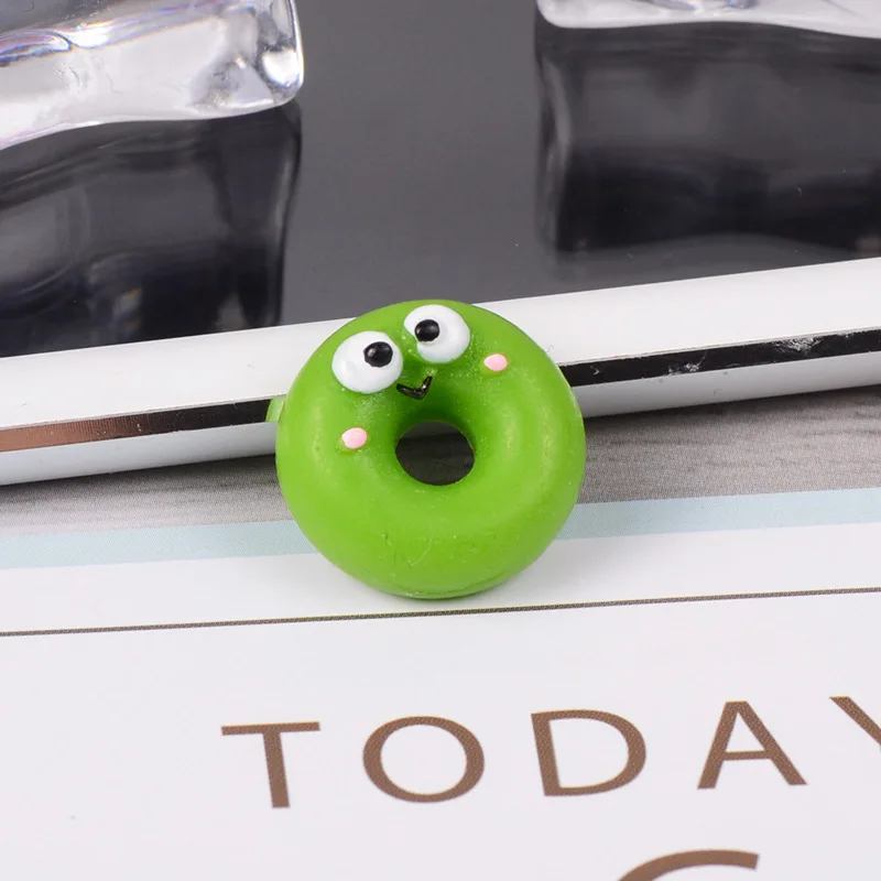 Frog Пончик добавки амулеты для слизи DIY конфеты полимерный наполнитель дополнение клейкие аксессуары игрушки Lizun моделирующий комплект глины для детей - Цвет: Frog
