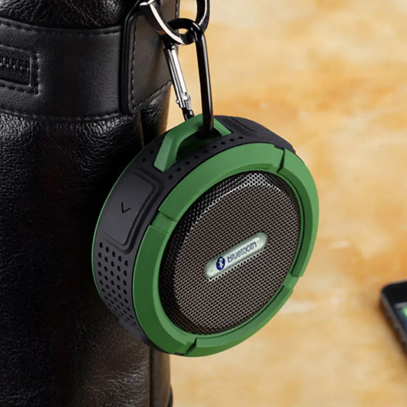 Bluetooth Колонка C6 беспроводная водонепроницаемая с микрофоном|Портативные