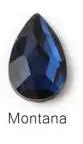waterdrop dark blue 20 шт 10 цветов Стразы для дизайна ногтей размер, 5-10 мм для 3D дизайна ногтей Стразы удлиненные каплевидные стеклянные Красочные камни - Цвет: waterdrop dark blue