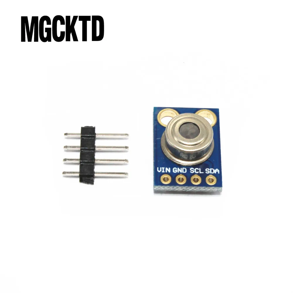 

GY-906 MLX90614ESF New MLX90614 Contactless Temperature Sensor Module For A-rduino Compatible