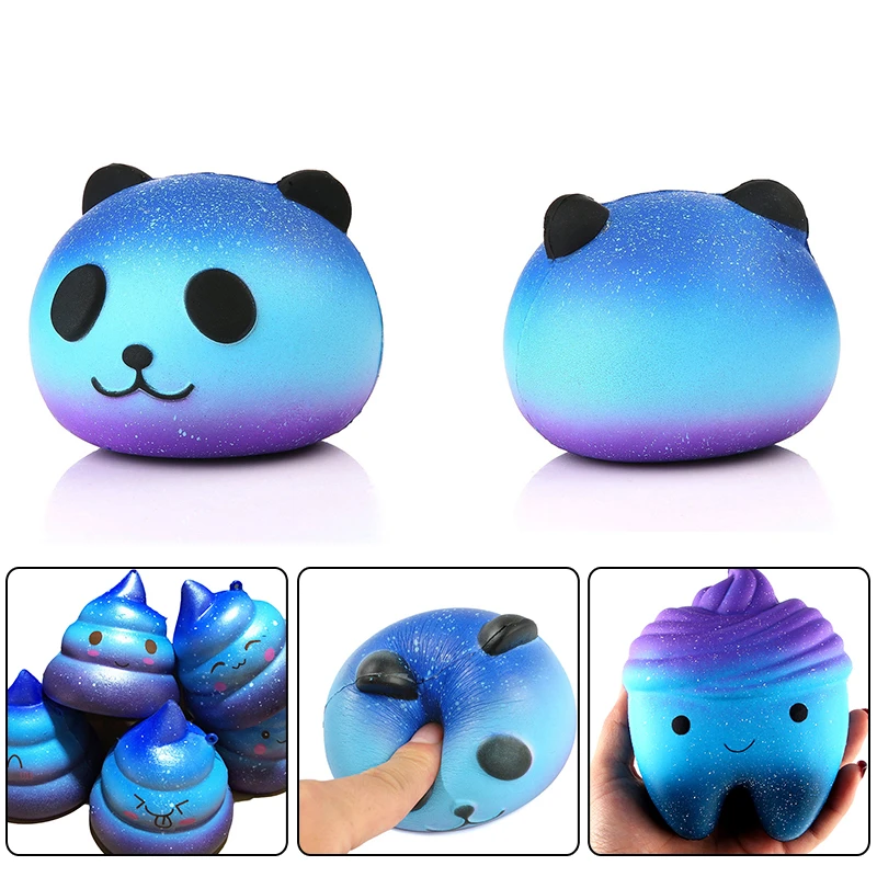 Squeeze Squishys Galaxy Cute 10 см панда крем ароматизированный мягкий забавные гаджеты