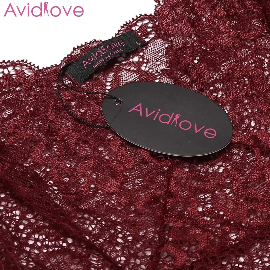Avidlove летняя сексуальная ночная рубашка тонкое нижнее белье с v образным вырезом