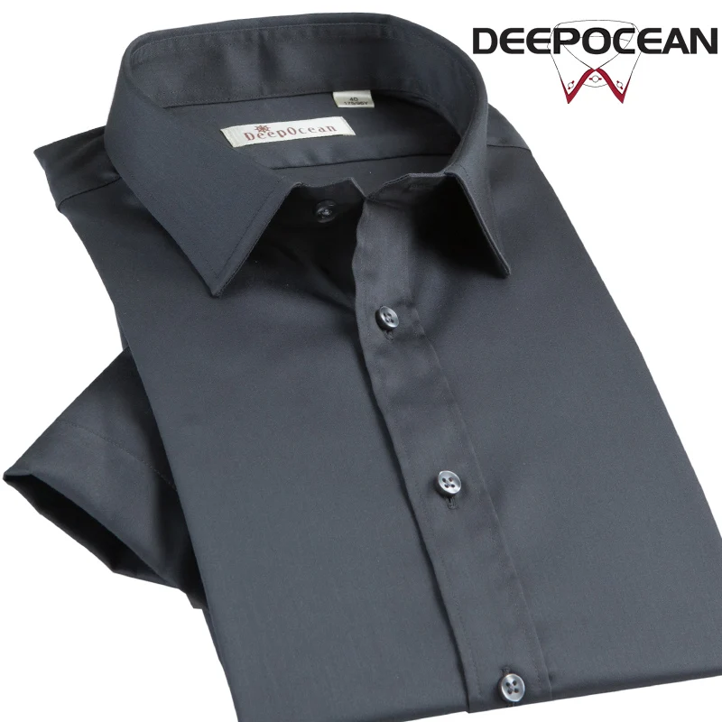 Мужская деловая рубашка из хлопка разноцветная S 10XL Повседневная мужские топы с