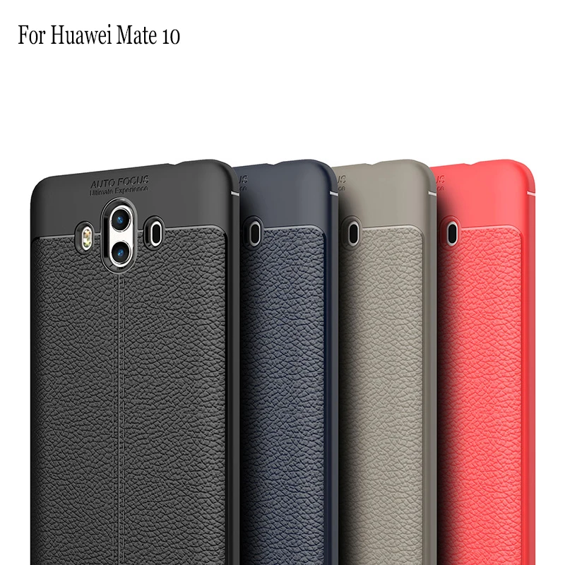Huawei Mate 10 case Leather Back Soft TPU Luxury Cover Shockproof Mobile Phone Cases Silicone Shell for Mate10 Pro Case |