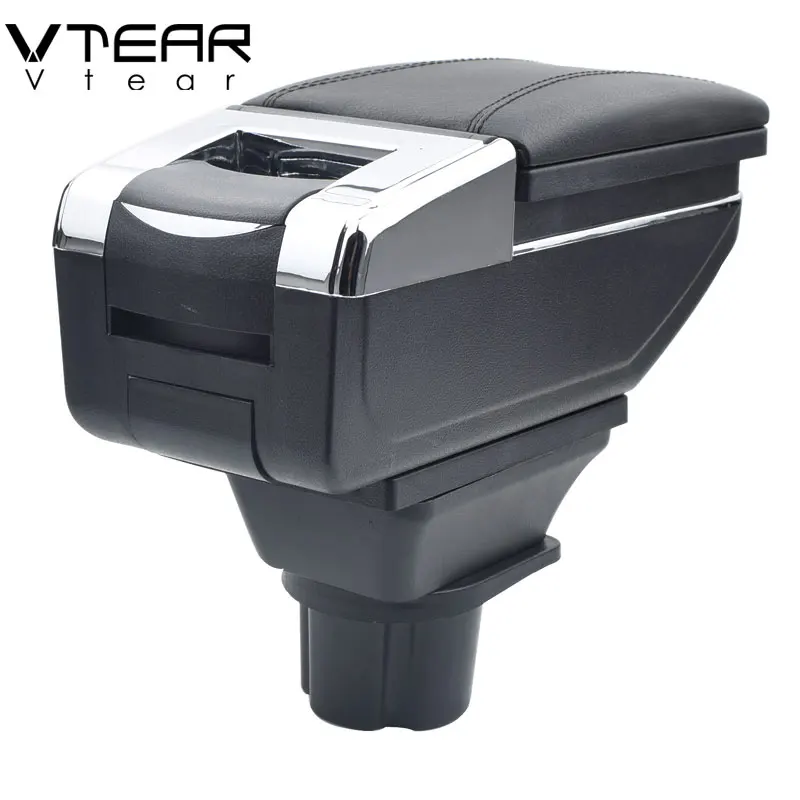 Vtear для Geely gc6 автомобильный подлокотник кожаный подлокотник usb коробка для хранения Стайлинг автомобильный Декор центральная консоль аксессуары авто джили