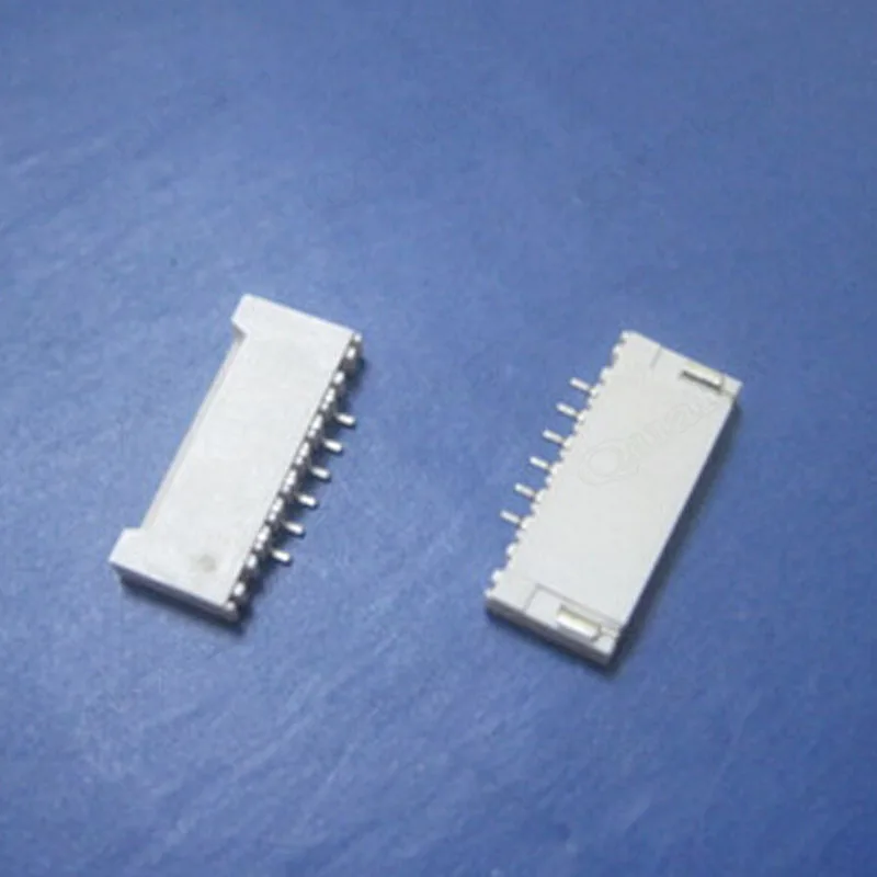 FPC коннектор 1 0 шаг 4 контактный 6 без блокировки SMD прямое гнездо для кабеля жк