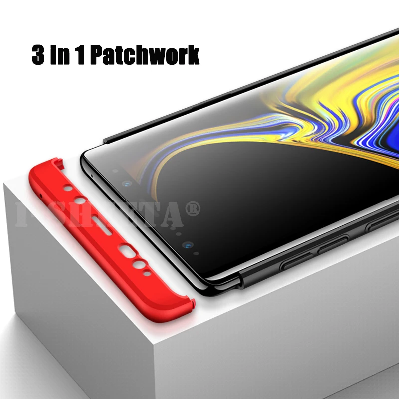 I-sheeta чехол для Samsung Note 8 360 полная защита жесткий Гибридный ПК 3 в 1 9 S9 Plus J7 MAX DUO чехлы