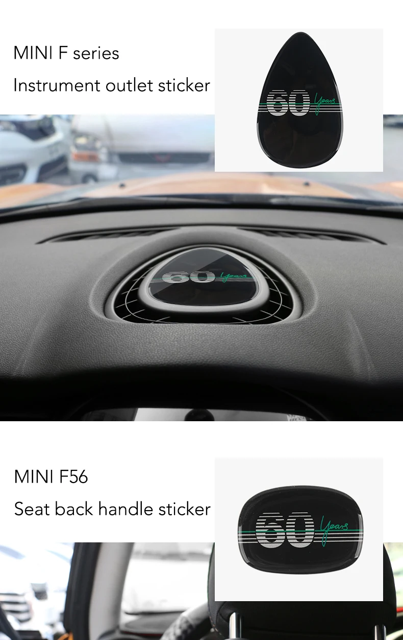Для MINI Cooper хэтчбек F56 весь внутренний углеродного волокна Стикеры Наклейка Обложка ручка вентиляционное консоли Панель Корпус случае аксессуары