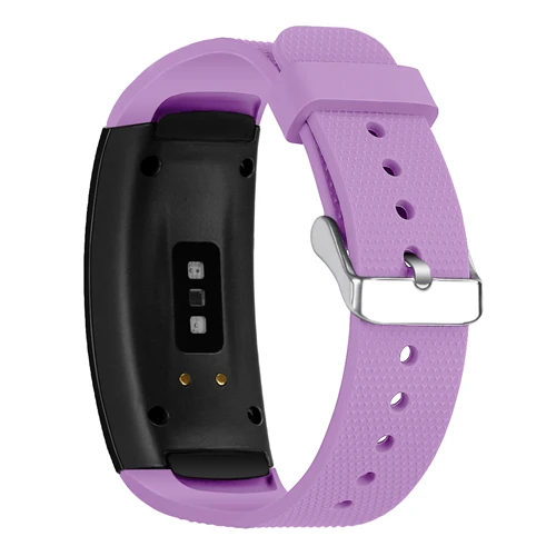 Color 8 Смарт-часы для samsung gear Fit 2 Pro, Роскошные Силиконовые Ремешки для наручных часов для samsung gear Fit 2 SM-R360, браслет, браслет, ремешок - Цвет: Color 8