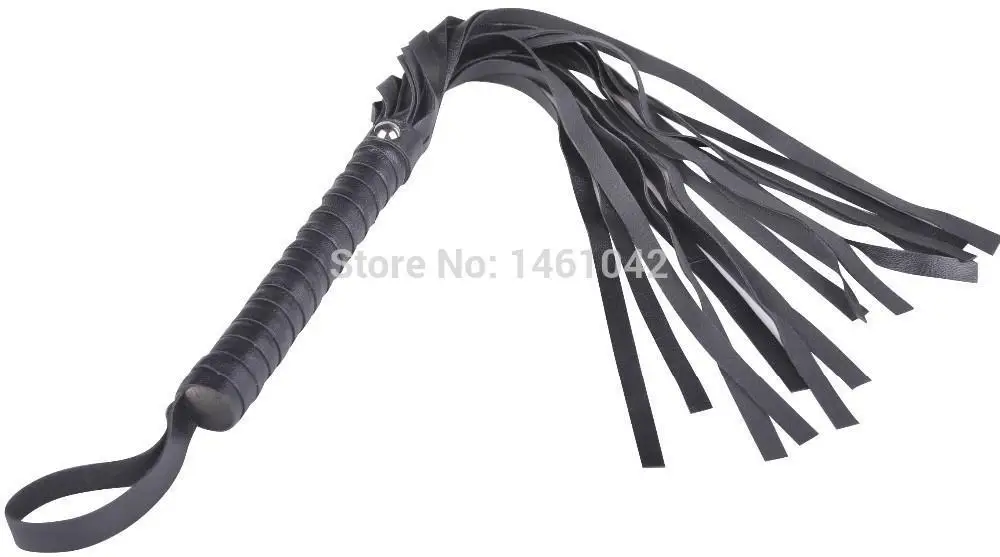 Black Leather Furry 7pcs bondage set Restraints Fetish Blindfold Mouth Gag Collar Rope Whip Adult Sex Toy Fifty Shades of Gary | Красота и