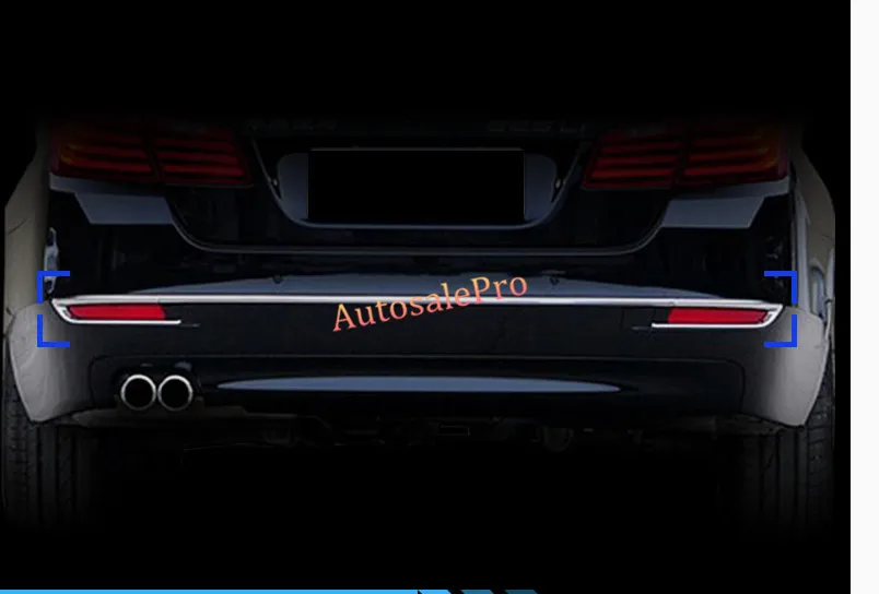 2014 2015 для BMW 5 серия f10 заднего бампера протектор Подоконник Накладка 3 шт.