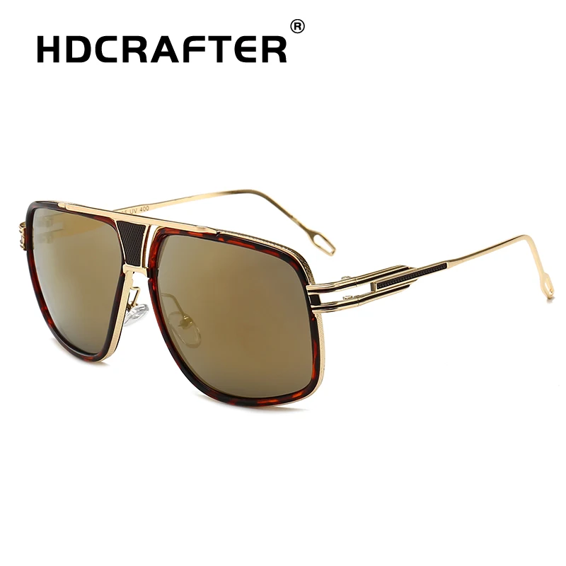 HDCRAFTER солнцезащитные очки Для мужчин Брендовая Дизайнерская обувь солнцезащитные очки для вождения, мужские гроссмейстер солнцезащитные очки с квадратными линзами с UV400