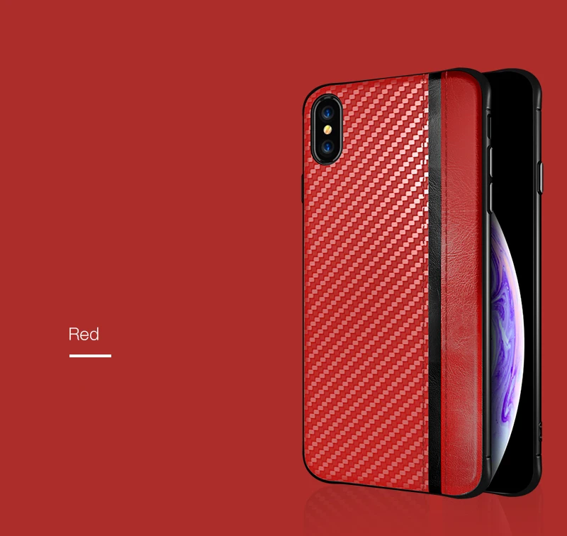 Роскошный чехол из искусственной кожи из углеродного волокна для Iphone XS MAX XR X чехол для Iphone 8 7 Plus 6s 6 Чехол бампер задняя крышка для Apple XS 11