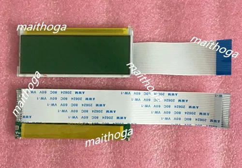 18PIN 12232 ЖК модуль графического экрана SED1520 контроллер 5 в желтая подсветка черное