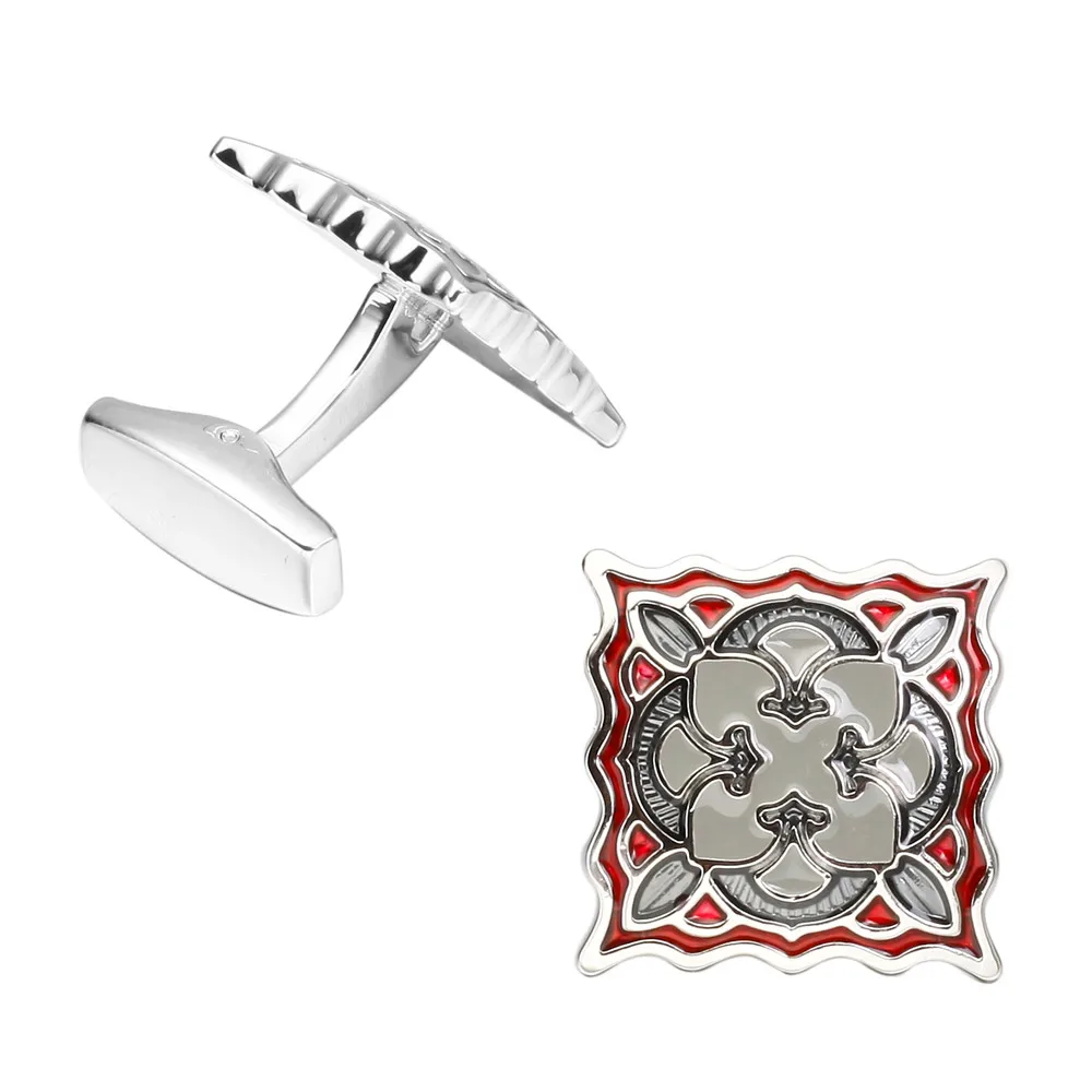 MeMolissa Display Box Retro Pattern Cufflink for Mens Wedding Cufflinks High Quality Men Jewelry Gemelos Free Tag &amp Wipe Cloth |