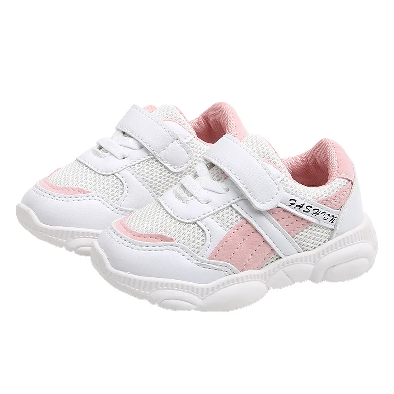 autumn air mesh breathable sport shoes for baby boys girls toddler net casual children sneakers panda no slip basket femme 2019 | Детская