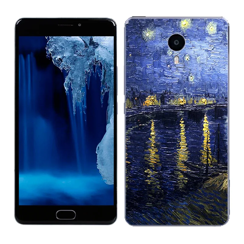 Чехол для Meizu M3 Max Meiblue 3 Max 6,0 дюйма, тонкий мягкий чехол из ТПУ, защитный чехол с рисунком пейзажа, чехол s для Meizu M3 MAX