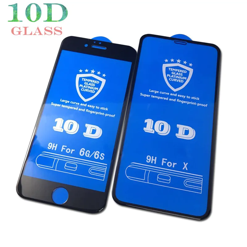 10D ультра HD жесткое Закаленное стекло пленка для iPhone 12 Pro Max 11 полное покрытие