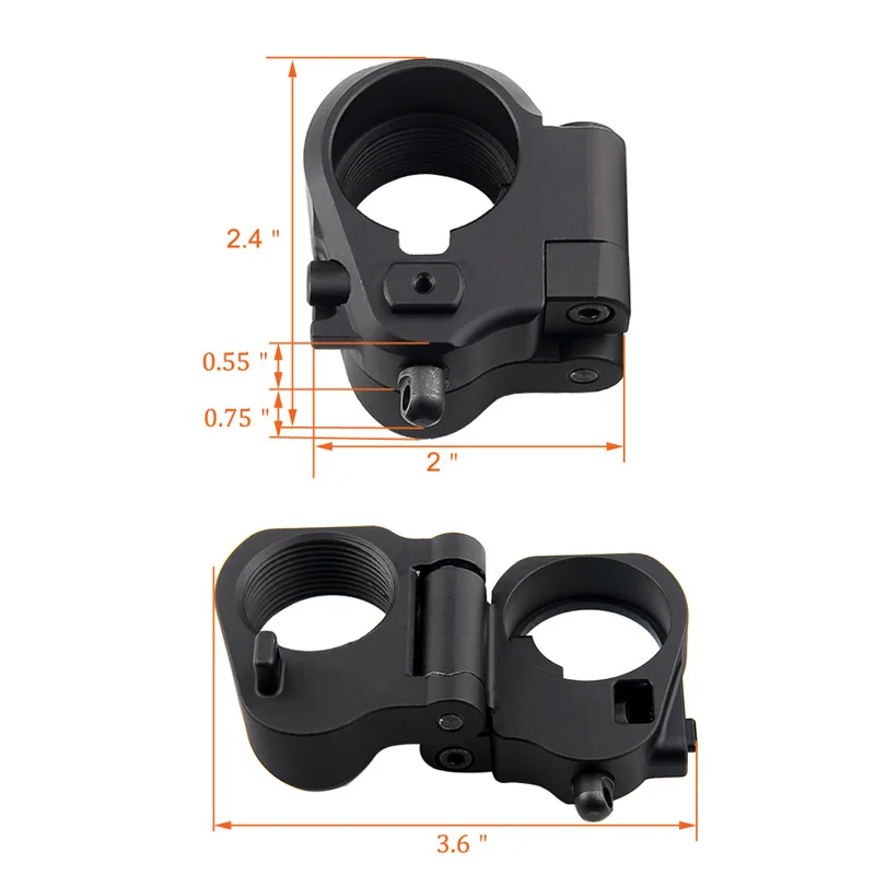 Тактический Складной адаптер AR для M16/M4 SR25 серии GBB(AEG) страйкбольной охоты