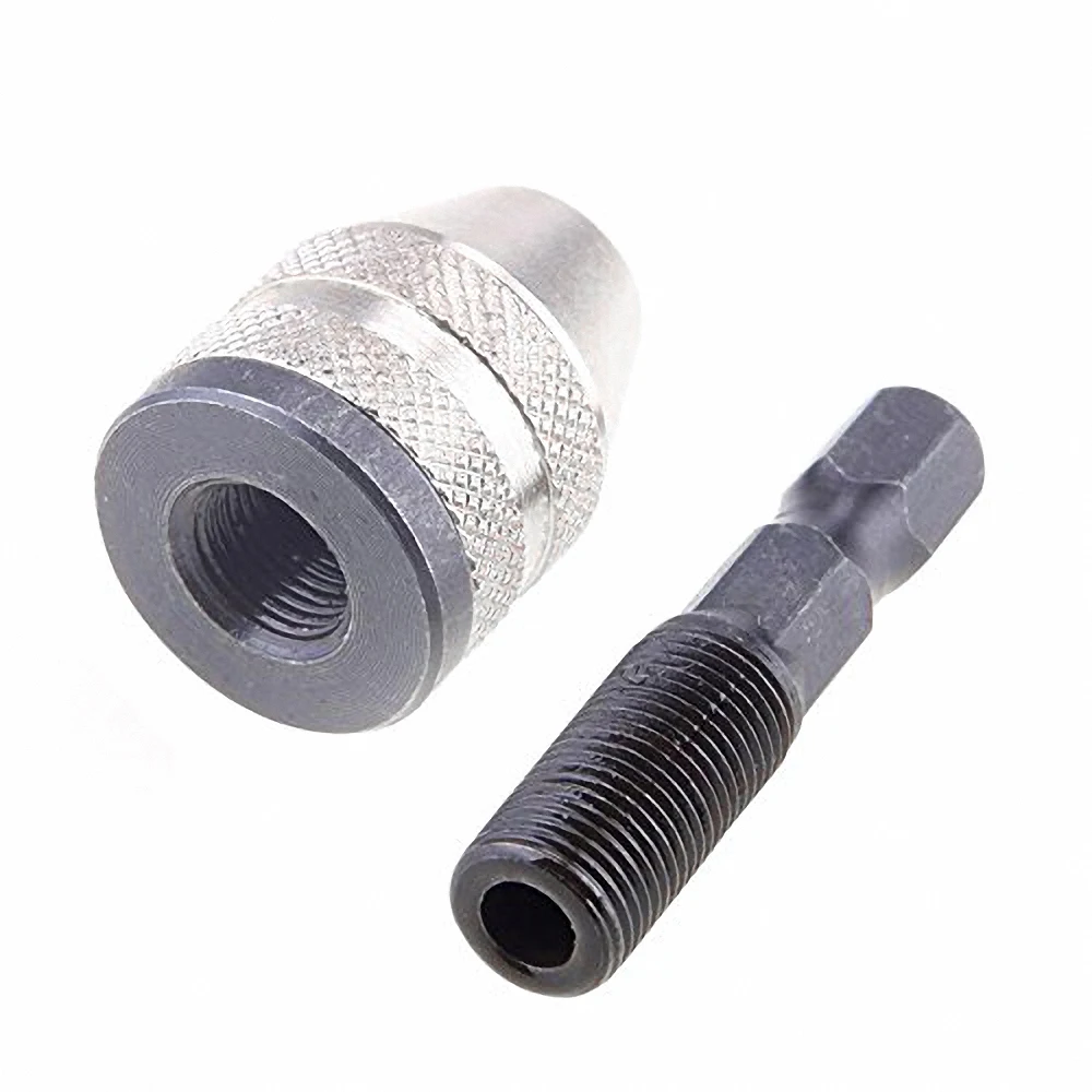 1 шт. БЕСКЛЮЧЕВОЙ сверлильный патрон адаптер конвертер 1/4 &quotшестигранный