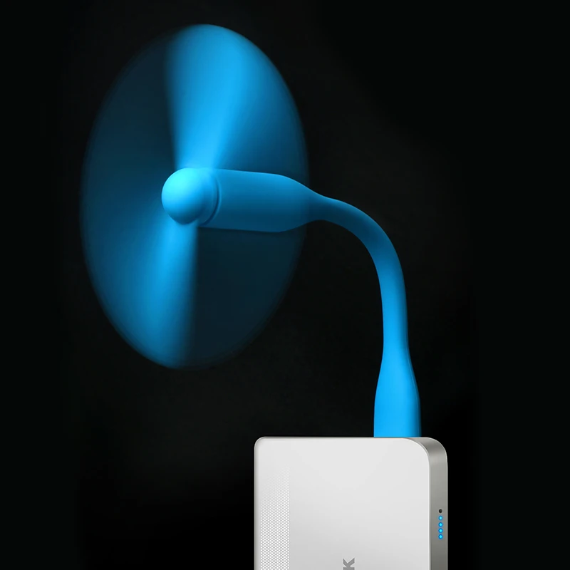 Rocketek креативный USB вентилятор гибкий портативный мини для банка питания и