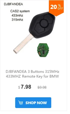 Djbfandea 4 пуговицы 315 МГц в комплекте дистанционный ключ для Mercedes-Benz W169 W245 W203 W208 W209 W204 W210 W211 2001-2010 IYZ3312