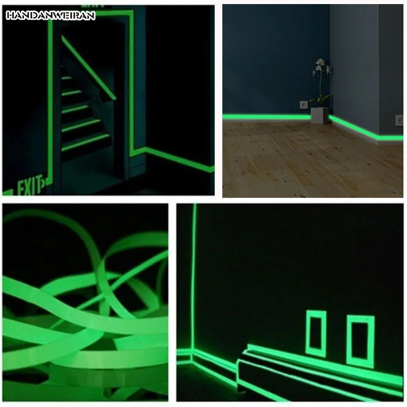Декоративная клейкая лента для интерьера 2*140 см|tape fluorescent|decorative stairstape decorative |