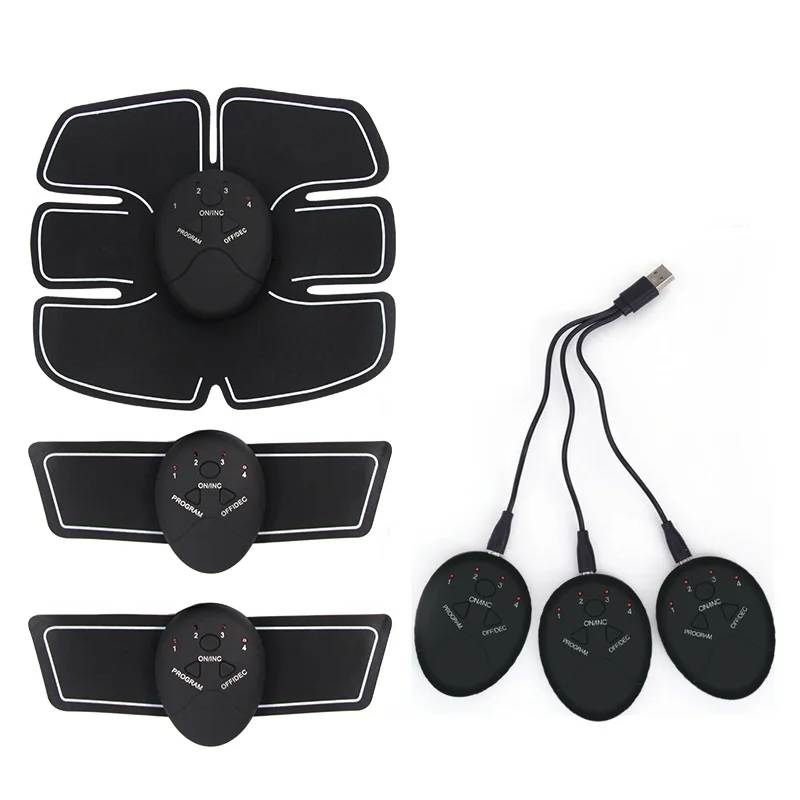 

Smart Muscle Stimulator Fitness EMS Trainer Rechargeable Wireless ABS Abdominal Arm Muscle Exerciser Body Slimming Massage