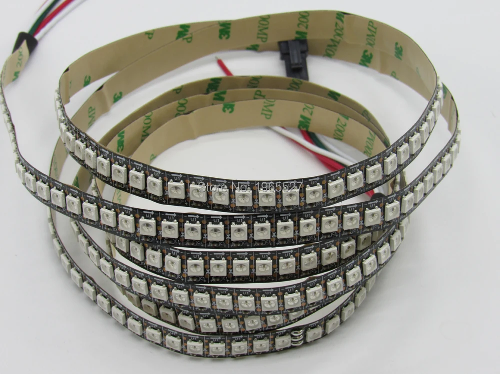Цифровая светодиодная лента SK6812 5050 smd rgb 144 светодиодов/м пикс./м 2 м/рулон Вход 5 в