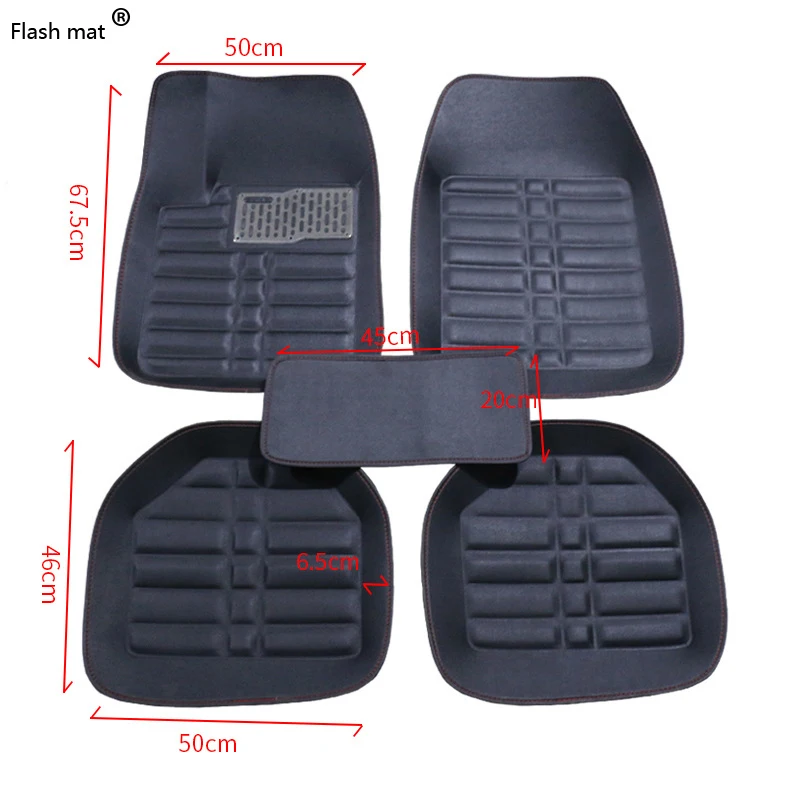 Flash Mat универсальные автомобильные коврики для Mercedes Benz W203 W210 W211 AMG W204 A, B, C, E, S класс CLS CLK CLA SLK GLA GLC GLS стопы