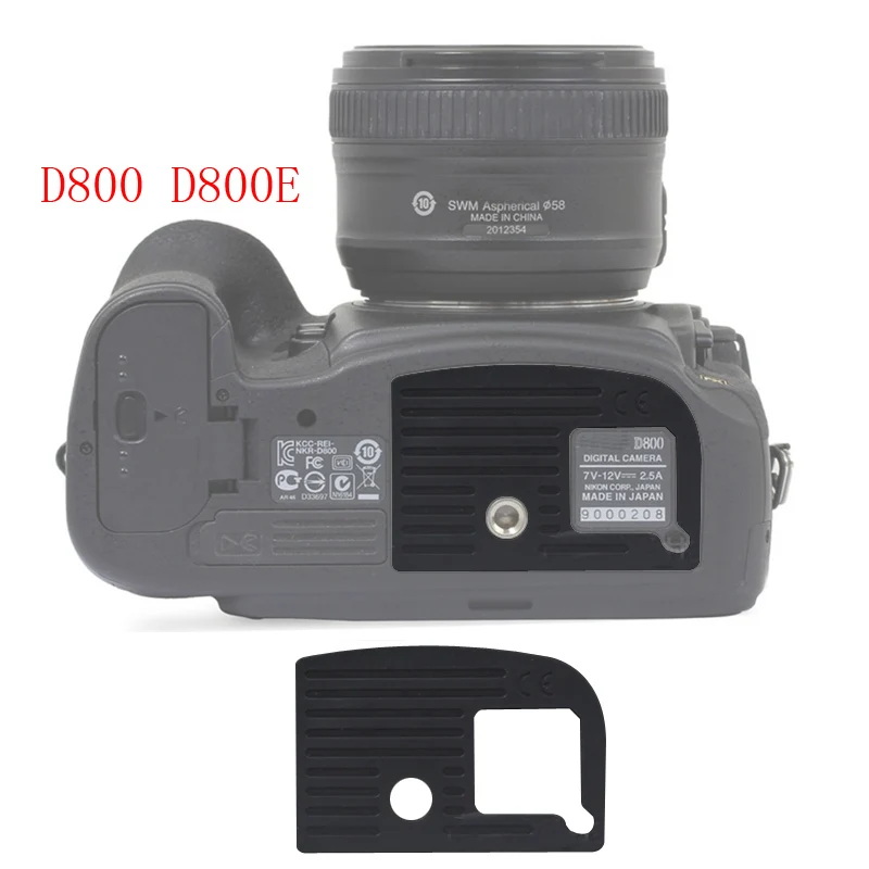 Для Nikon D800 D800E D810 нижний орнамент задняя крышка резиновая DSLR камера Запасная часть
