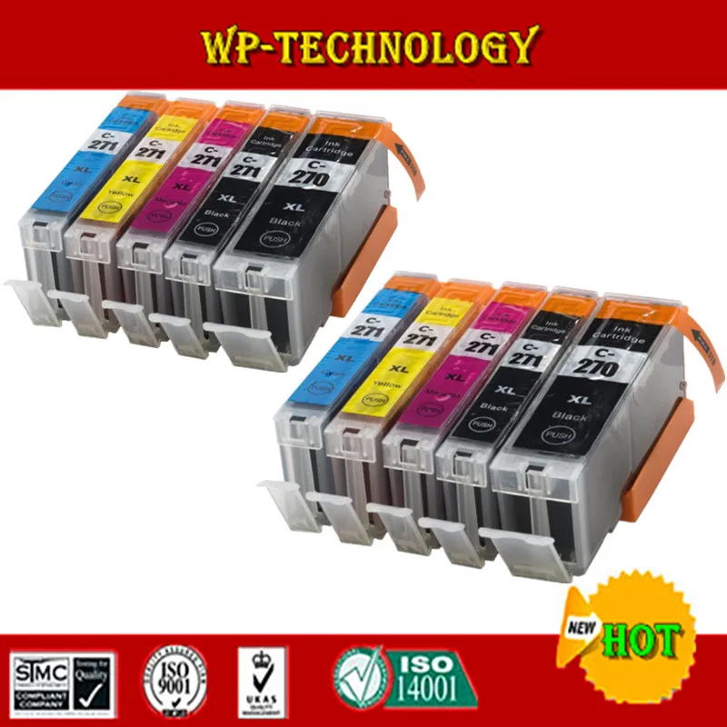 Совместимый чернильный картридж для PGI 270 CLI 271 PGI270 CLI271 Костюм Canon PIXMA MG7720 и т.