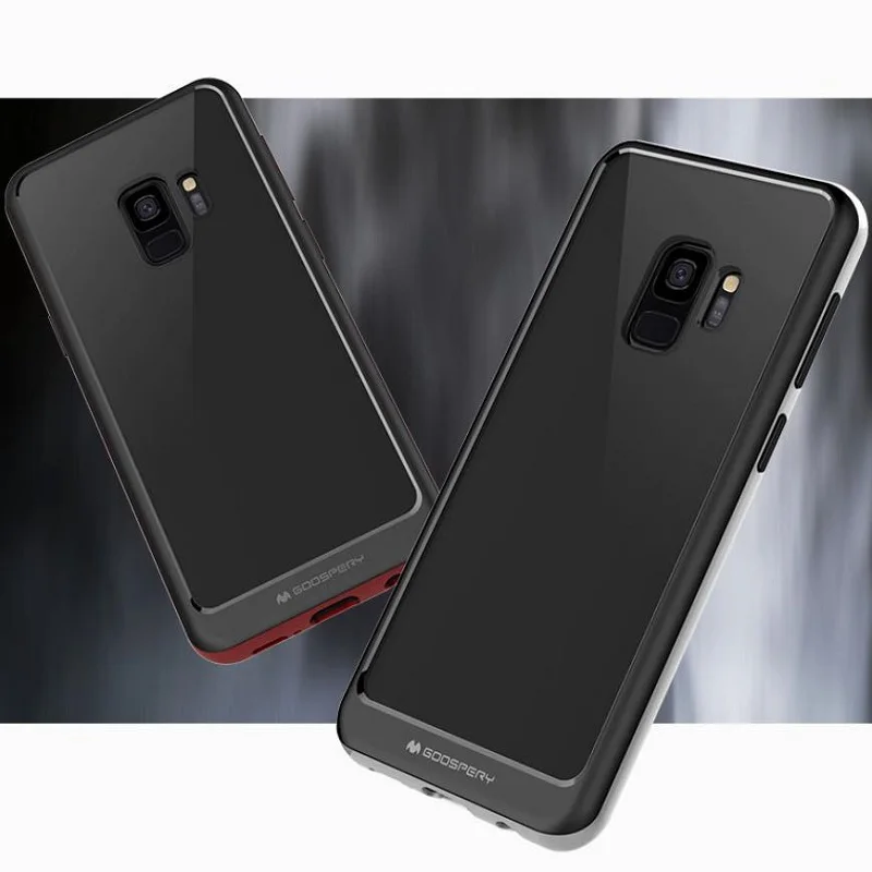 Mercury goospery бампер X чехол для IPHONE 11 PRO MAX XR XS 7 8 PLUS прозрачный Гибридный