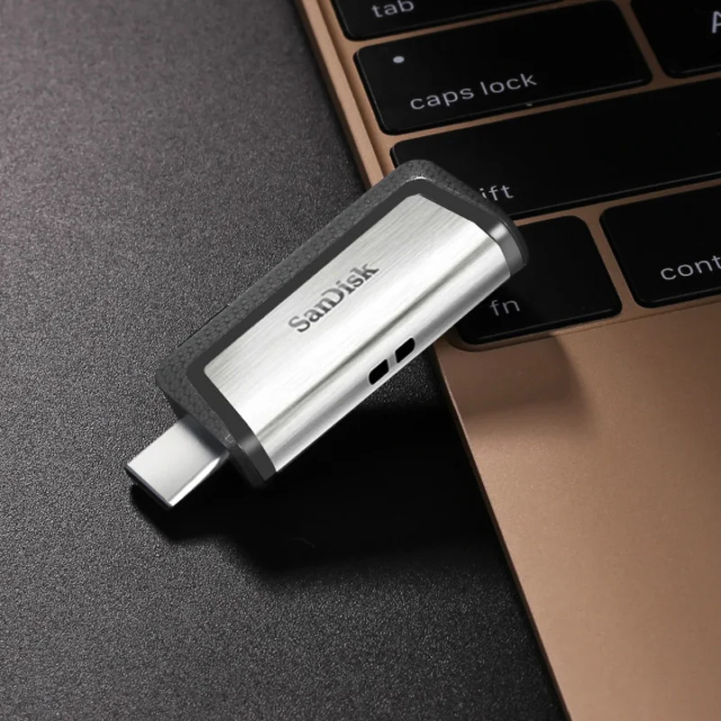 Двойной Флеш-накопитель SanDisk Тип-C USB флэш-накопитель USB3.1 Dual OTG SDDDC2 флешки 128 Гб 64 ГБ