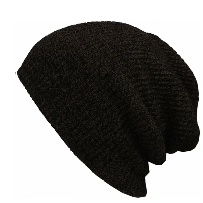 Бренд Bonnet Beanies вязаная зимняя шапка s Skullies зимние шапки для мужчин и женщин шапочка теплая мешковатая шапка шерстяная Gorros Touca Hat - Цвет: coffee