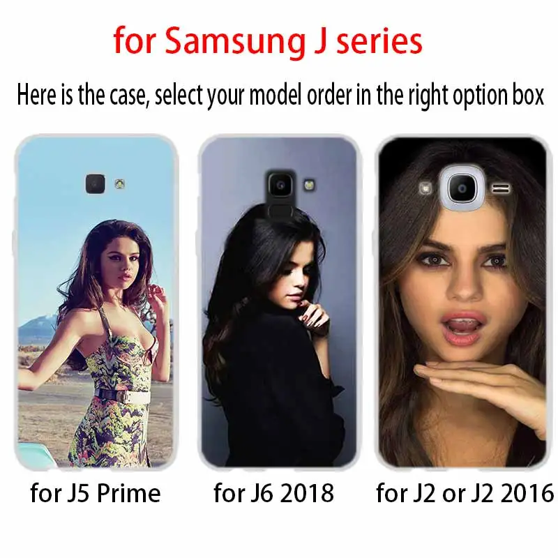 Чехол для телефона с изображением эротичной Селены Гомеза Samsung Galaxy j6 J8 J7 J5 J3 J4 Plus