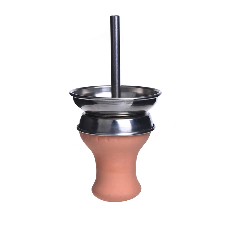 Для дого Высокое качество глины кальяна миска с крышкой кальян чаша камином